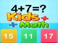 Lojë Matematika për fëmijë në internet