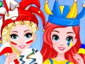 Lojë Лучшие друзья: Чемпионат мира по раскраске лиц në internet
