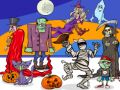 Lojë Gjeni 5 Dallime Halloween në internet