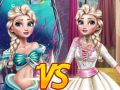 Lojë Elsa Merimanga kundër Princese në internet Lojë Elsa Merimanga kundër Princese në internet