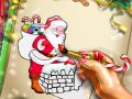 Lojë Ngjyrosja e Krishtlindjes nga Santa në internet