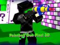 Lojë Pistoletë Paintball Pixel 3D në internet