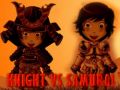Lojë Knight përballë Samurai në internet