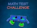 Lojë Sfidë e Testit të Matematikes në internet