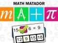Lojë Matador i Matematikës në internet
