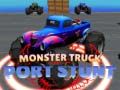 Lojë Monster Truck Port Stunt në internet