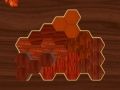 Lojë Puzzle Hexa prej druri në internet