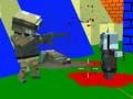 Lojë Gjuetia Zombie Blocky Arma Lufta në internet