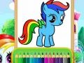 Lojë Ngjyrosja e Pony-it të Mrekullueshëm në internet Lojë Ngjyrosja e Pony-it të Mrekullueshëm në internet