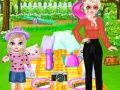 Lojë Dita e Piknikut të Familjes Princese në internet