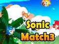 Lojë Sonic Match3 në internet