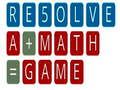 Lojë Zgjidhni një lojë matematikore në internet