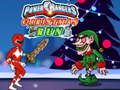 Lojë Power Rangers: Vrapimi i Krishtlindjeve në internet
