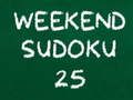 Lojë Sudoku e Fundit të Javës 25 në internet Lojë Sudoku e Fundit të Javës 25 në internet