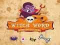 Lojë Lojë Puzzle për Fjalët e Magjistareve për Halloween në internet