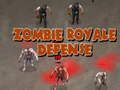 Lojë Mbrojtja e Zombie Royale në internet