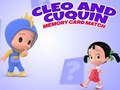 Lojë Cleo dhe Cuquin: Loja e Kujtesës në internet Lojë Cleo dhe Cuquin: Loja e Kujtesës në internet