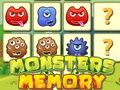 Lojë Memoria e Monsters në internet