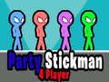 Lojë Partia Stickman 4 Lojtarë në internet