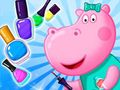 Lojë Saloni i Manikyr Hippo në internet Lojë Saloni i Manikyr Hippo në internet