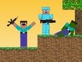 Lojë Noob ndaj Pro: Apokalipsi i Zombive në internet Lojë Noob ndaj Pro: Apokalipsi i Zombive në internet