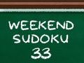 Lojë Sudoku Fundjavë 33 në internet Lojë Sudoku Fundjavë 33 në internet