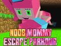 Lojë Shpëtimi i Nënës Noob Parkour në internet