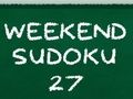 Lojë Sudoku i Fundjavës 27 në internet Lojë Sudoku i Fundjavës 27 në internet