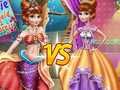 Lojë Anna mermajdë kundër princeshës në internet Lojë Anna mermajdë kundër princeshës në internet