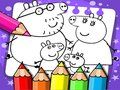 Lojë Libri i ngjyrave Peppa Pig në internet
