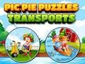 Lojë Puzzles Transporti Imazhesh në internet