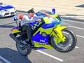 Lojë Stunt Me Motosikletë Policie në internet