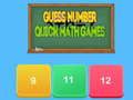 Lojë Guess numrin Loja të shpejtë matematikore në internet
