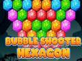 Lojë Bubbles Shooter Hexagon në internet