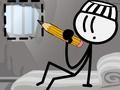 Lojë Dop Stickman Ikë nga Burgu në internet