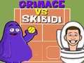 Lojë Grimace kundër Skibidi në internet