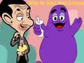 Lojë Kur zoti Bean takon Grimace në internet Lojë Kur zoti Bean takon Grimace në internet