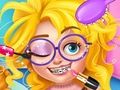 Lojë Saloni i Makeup-it për Vajzën Nerd në internet