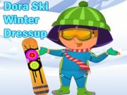 Lojë Dora Skijim: Veshje Dimërore në internet Lojë Dora Skijim: Veshje Dimërore në internet
