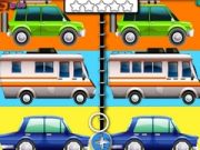 Lojë Makinat Cartoon Gjeni Dallimet në internet Lojë Makinat Cartoon Gjeni Dallimet në internet