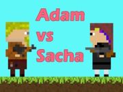 Lojë Adam kundër Sacha në internet