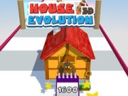 Lojë Evolucioni i Shtëpisë 3D në internet