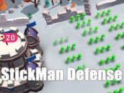 Lojë Mbrojtja e Stickman në internet Lojë Mbrojtja e Stickman në internet