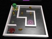 Lojë 3D Labirinti dhe Robot në internet Lojë 3D Labirinti dhe Robot në internet