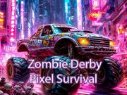 Lojë Mbijetesa e Zombie Derby Pixel në internet
