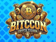 Lojë Manjati i kriptove të bitcoin në internet
