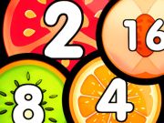 Lojë Bashkoni Topat Shooter 2048 Lidhni frutat në internet