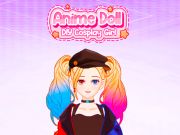 Lojë Kukull anime DIY vajzë cosplay në internet