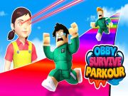 Lojë Obby mbijeton Parkour në internet