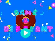 Lojë Donut i njëjtë dhe i ndryshëm në internet
